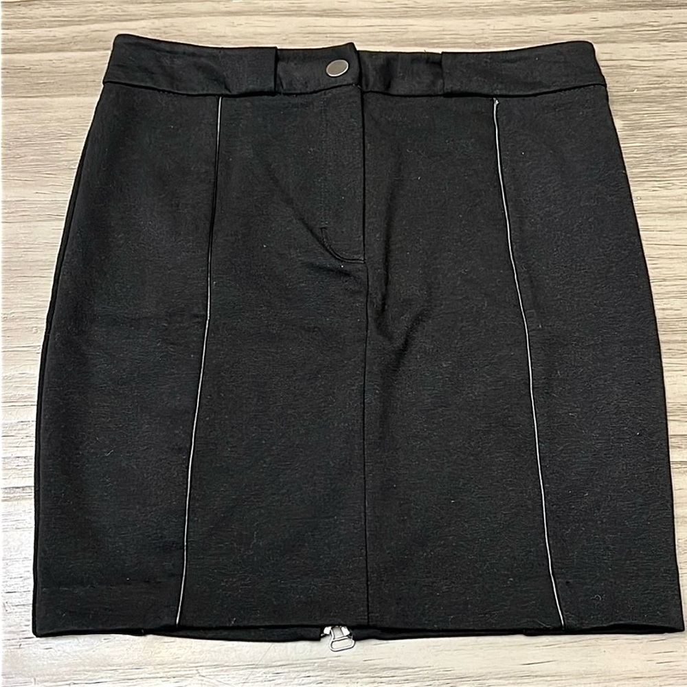 ALEXANDER WANG BLACK MINI SKIRT SMALL